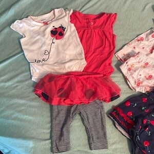 Bundle of 10 Baby Girl Outfits!
